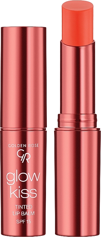 Getönter Lippenbalsam SPF 15 - Golden Rose Glow Kiss Tinted Lip Balm SPF 15 — Bild N1