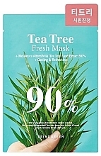 Düfte, Parfümerie und Kosmetik Tuchmaske für das Gesicht mit Teebaumextrakt - Bring Green Tea Tree 90% Fresh Mask Sheet