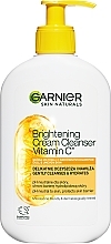 Düfte, Parfümerie und Kosmetik Aufhellendes Gesichtswaschmittel - Garnier Naturals Brightening Cream Cleanser Vitamin C