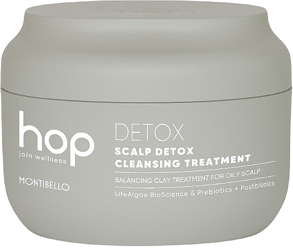 Revitalisierende Detox-Maske für das Haar - Montibello HOP Detox Cleansing Treatment — Bild N1