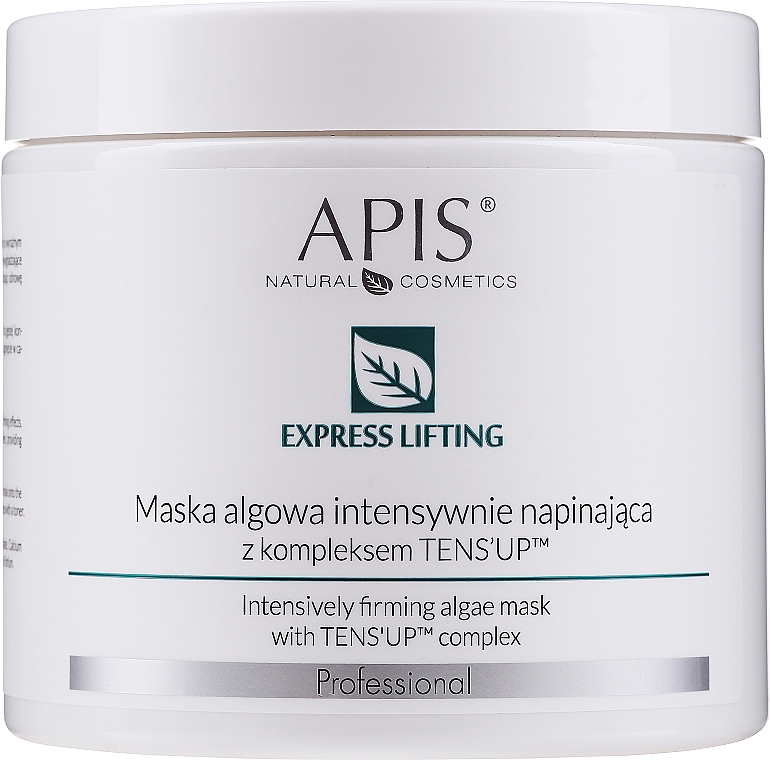 Intensiv glättende Algenmaske für das Gesicht mit Lifting-Effekt - APIS Professional Express Lifting Algid Mask — Bild N3