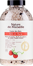 Düfte, Parfümerie und Kosmetik Badesalz mit natürlichen Ölen und Walderdbeerduft - Nature de Marseille