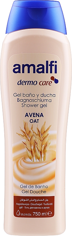 Duschgel - Amalfi Bath&Shower Gel Avena Natural — Bild N1