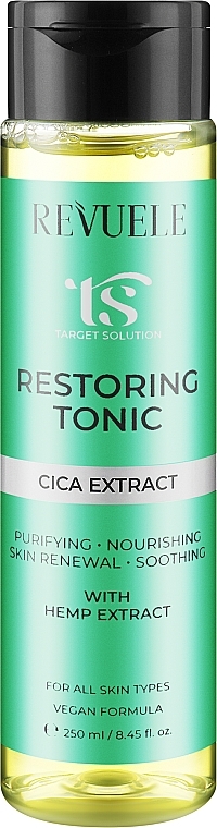 Revitalisierender Toner mit Centella-Extrakt - Revuele Target Solution Restoring Tonic Cica Extract — Bild N1