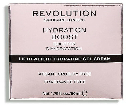 Feuchtigkeitsspendende Gel-Creme mit Hyaluronsäure - Makeup Revolution Lightweight Hydrating Gel Cream — Bild N2