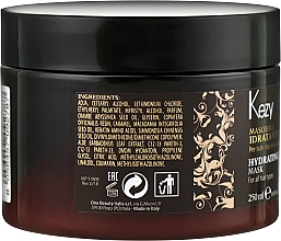 Feuchtigkeitsspendende Haarmaske - Kezy Incredible Oil Hydrating Mask — Bild N2