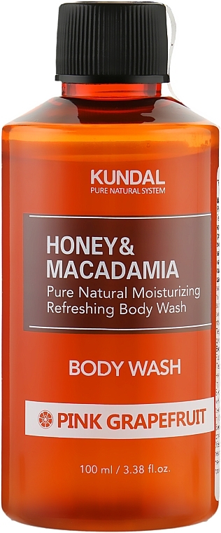 Duschgel mit rosa Grapefruit - Kundal Honey & Macadamia Body Wash Pink Grapefruit — Bild N1