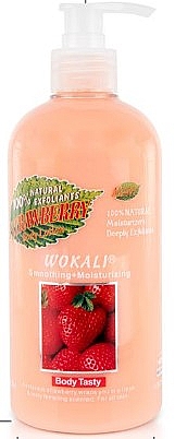 Körperlotion Erdbeere - Wokali Strawberry Body Lotion — Bild N1