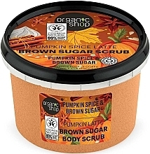 Düfte, Parfümerie und Kosmetik Körperpeeling Kürbis Latte - Organic Shop Pumpkin Spice Latte Brown Sugar Body Scrub