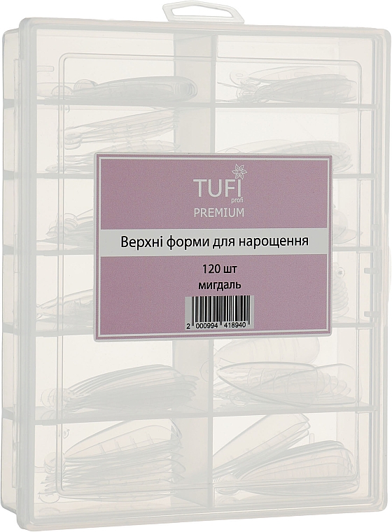 Nagelformen für Verlängerungen 120 St. - Tufi Profi Premium — Bild N1