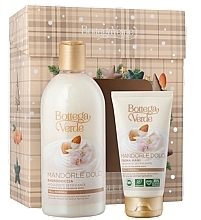 Set - Bottega Verde Sweet Almond Milk And Oil Gift Set (sh/gel/400ml + h/cr/75ml) — Bild N1