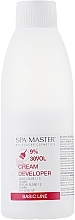 Oxidationscreme 9% - Spa Master Cream Developer 30 Vol — Bild N1