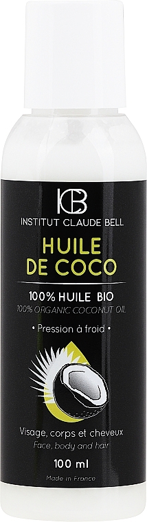 Kokosnussöl - Institut Claude Bell Organic Coconut Oil — Bild N1