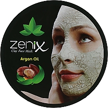 Tonerde-Gesichtsmaske mit Arganöl - Zenix Professional SkinCare Clay Face Mask Argan Oil — Bild N3