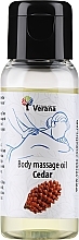 Massageöl für den Körper Cedar - Verana Body Massage Oil — Bild N1