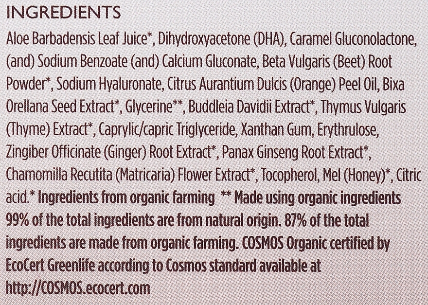 Selbstbräunungslotion - TanOrganic Certified Organic Self Tan Lotion — Bild N3