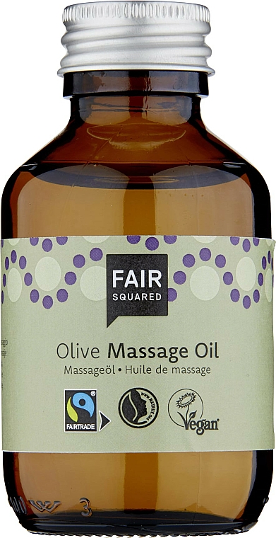 Massageöl mit Oliven - Fair Squared Olive Massage Oil — Bild N1