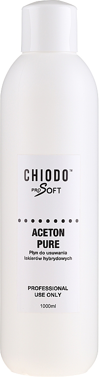 Hybrid-Nagellackentferner - Chiodo Pro Soft Aceton Pure — Bild N1