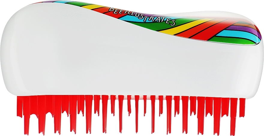 Kompakte Haarbürste - Tangle Teezer Compact Styler Rainbow Galore — Bild N3