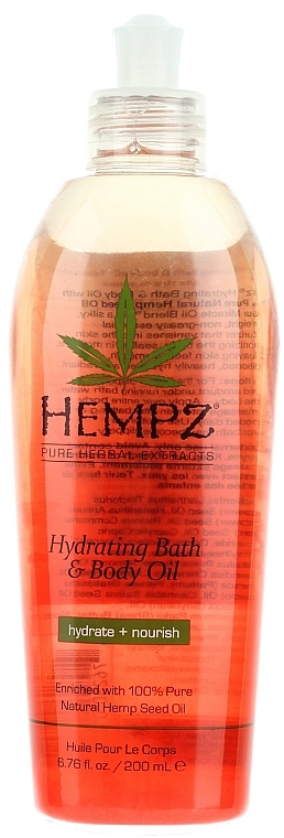 Feuchtigkeitsspendendes Öl für den Körper - Hempz Hydrating Bath & Body Oil