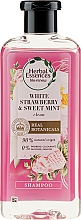Düfte, Parfümerie und Kosmetik Volumen-Shampoo für dünnes Haar mit Erdbeer und Minze - Herbal Essences White Strawberry & Sweet Mint Shampoo