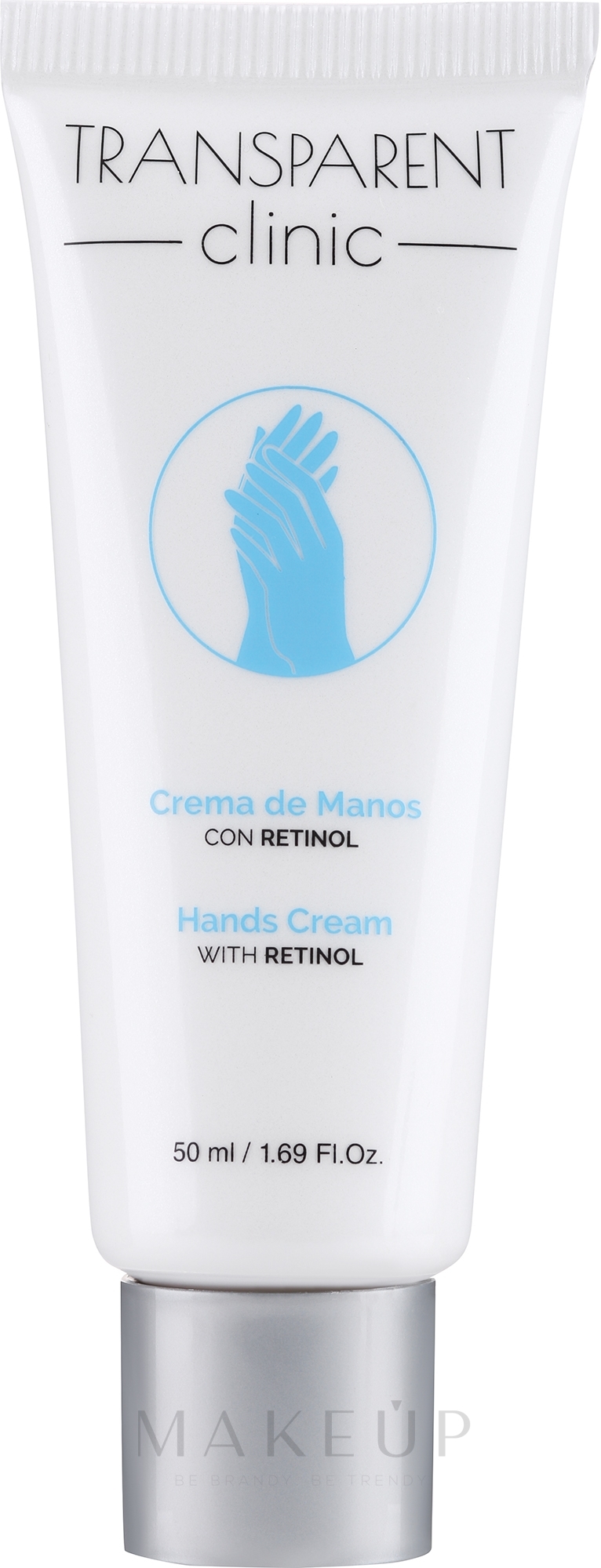 Handcreme mit Retinol - Transparent Clinic Hand Cream With Retinol — Bild 50 ml