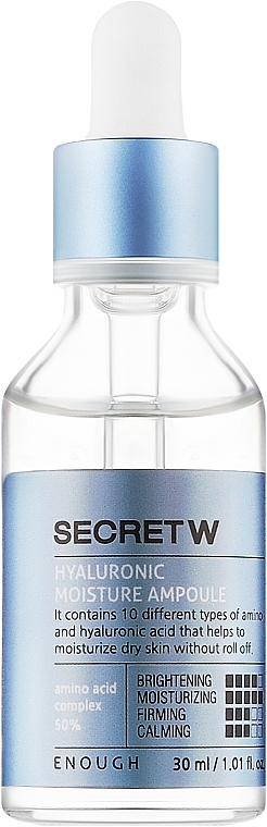 Serum mit Hyaluronsäure - Enough Secret With Hyaluronic Moisture Ampoule — Bild N1