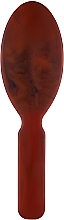 Haarbürste oval SP08G DBL 21,7x6 cm Schildpatt - Janeke Tortoise Oval Hair Brush Large — Bild N2