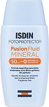 Düfte, Parfümerie und Kosmetik Mineralisches Sonnenfluid SPF50 - Isdin Fusion Fluid Mineral