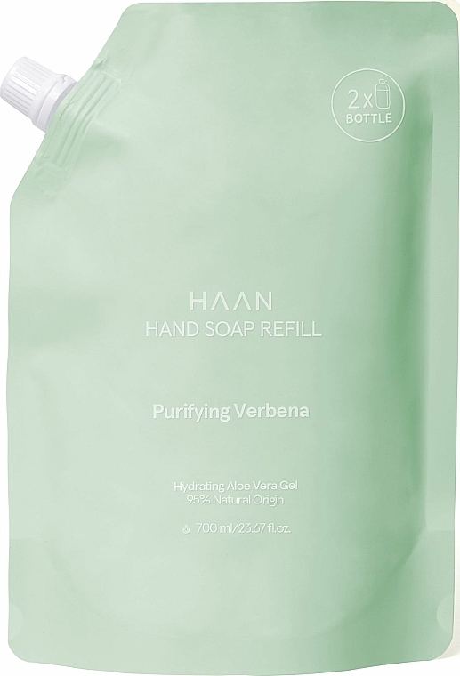 Flüssige Handseife Reinigende Eisenkraut - HAAN Hand Soap Purifying Verbena (Refill) — Bild N2