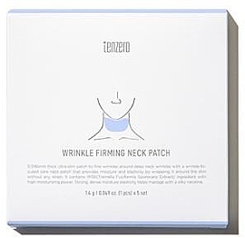 Straffendes Nackenpflaster - tenzero Wrinkle Firming Neck Patch — Bild N1