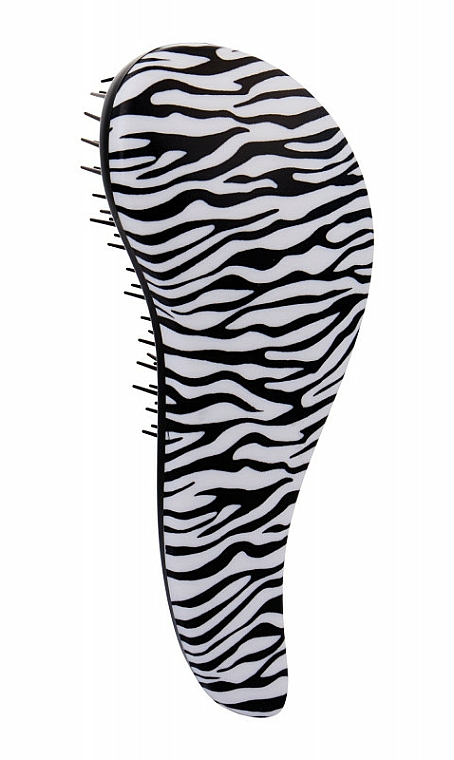 Haarbürste Weißes Zebra - Detangler Hair Brush Zebra White — Bild N1