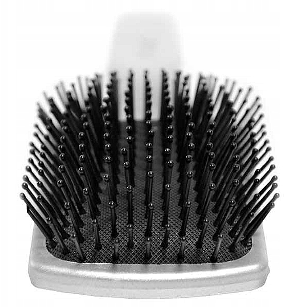 Haarbürste 23,5 x 8 cm silbern - Xhair — Bild N5