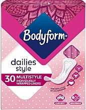 Düfte, Parfümerie und Kosmetik Slipeinlagen 30 St. - Bodyform Dailies Normal Multistyle Liners