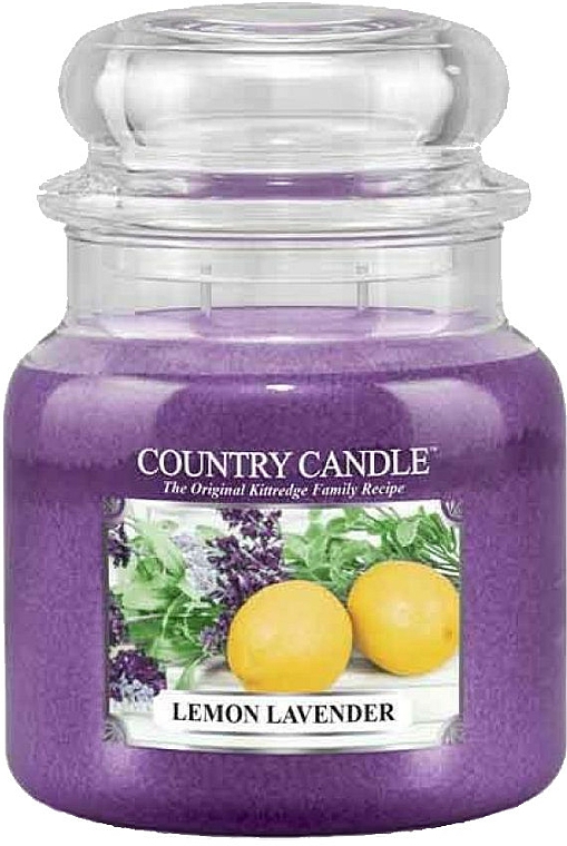 Duftkerze im Glas Lemon Lavender - Country Candle Lemon Lavender — Foto N3