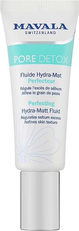Mattierendes Gesichtsfluid mit Alpenwasser - Mavala Pore Detox Perfecting Hydra-Matt Fluid — Bild N1