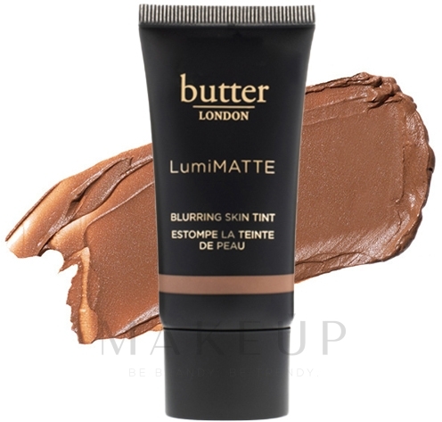 Foundation-Creme für das Gesicht - Butter London Lumimatte Blurring Skin Tint — Bild Tan