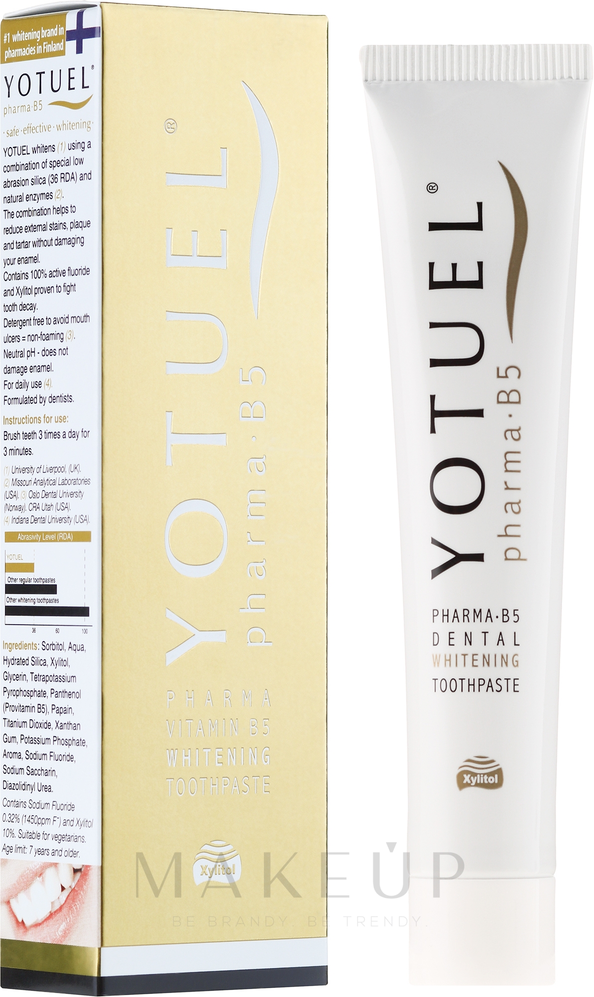 Aufhellende Zahnpasta Pharma B5 - Yotuel Pharma Whitening Toothpaste B5 — Bild 50 ml