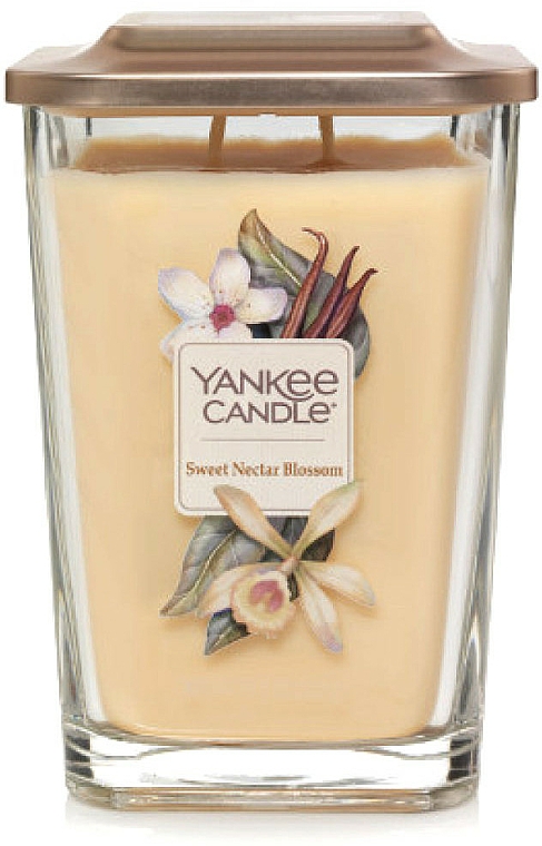 Duftkerze im Glas Sweet Nectar Blossom - Yankee Candle Sweet Nectar Blossom Elevation Square Candles — Bild N2