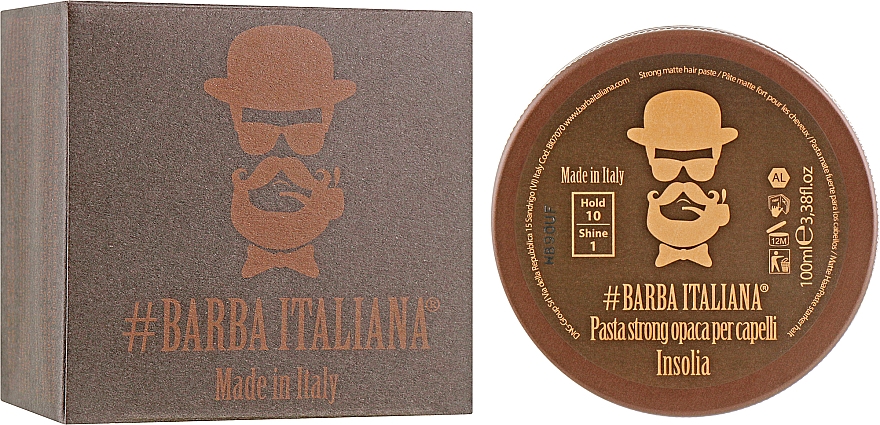 Matte Haarpaste mit starkem Halt - Barba Italiana Insolia — Bild N4