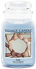 Düfte, Parfümerie und Kosmetik Duftkerze im Glas Iris und Bergamotte - Village Candle Unity