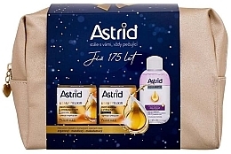 Astrid Beauty Elixir Set (Gesichtscreme 2x50ml + Reinigungswasser 125ml + Kosmetiktasche) - Set — Bild N2