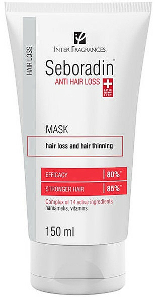 Stärkende und regenerierende Maske gegen Haarausfall mit Ginseng, Hamamelisextrakt und Vitaminen - Seboradin Anti Hair Loss Mask — Bild N1