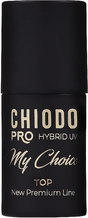 Hybrid-Nagelüberlack - Chiodo Pro My Choice New Premium Line Hybrid UV Top — Bild N1