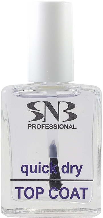 Schnell trocknender Decklack - SNB Professional Quick Dry Top Coat  — Bild N1