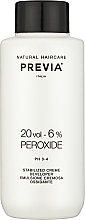 Düfte, Parfümerie und Kosmetik Oxidationsmittel für Haarfärbemittel - Previa Creme Peroxide 20 Vol 6%