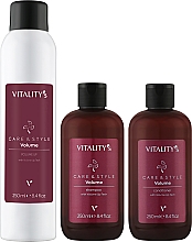 Haarpflegeset - Vitality's C&S Volume Up Kit (Haarshampoo 250ml + Conditioner 250ml + Haarspray 250ml) — Bild N2