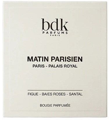 Duftkerze im Glas - BDK Parfums Matin Parisien Scented Candle — Bild N1