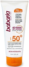 Düfte, Parfümerie und Kosmetik Sonnenschutzcreme für Gesicht und Hals LSF 50 - Babaria Face Sun Cream Spf50