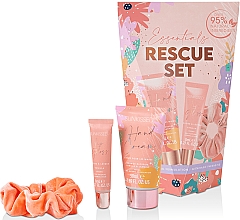Düfte, Parfümerie und Kosmetik Set - Sunkissed Essentials Rescue Gift Set (h/cr/50ml + l/gloss/8ml + hair band)